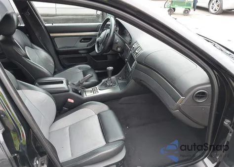 2003 BMW M5 z USA, uszkodzony, nr VIN WBSDE934X3CF93936